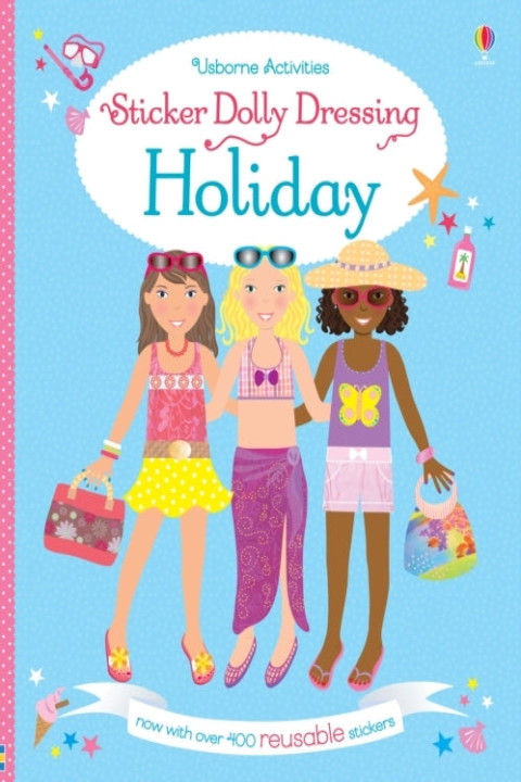 Omslag: Sticker Dolly Dressing on Holiday