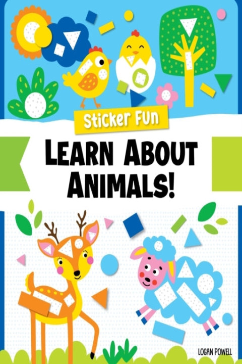 Omslag: Sticker Fun: Learn About Animals