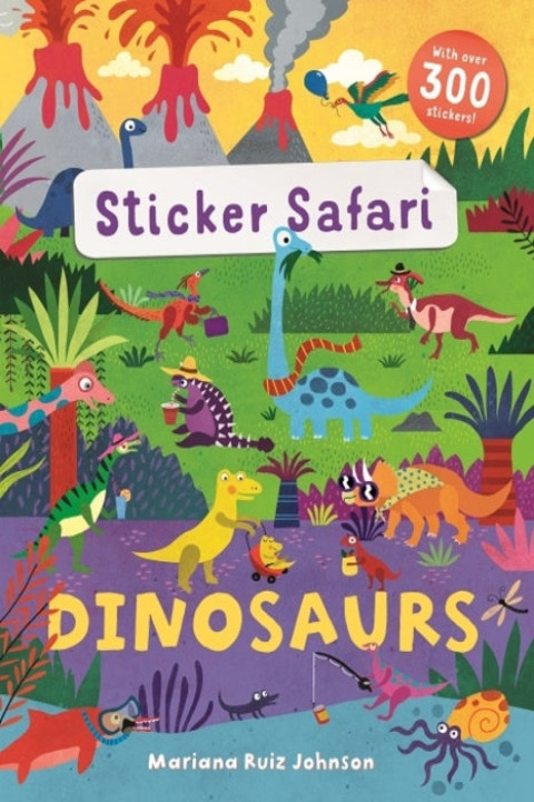 Omslag: Sticker Safari: Dinosaurs