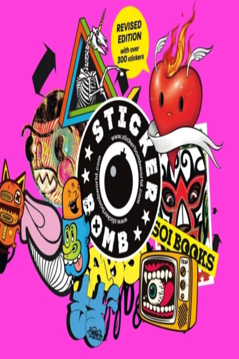 Omslag: Stickerbomb - Fully Revised and Updated New Edition