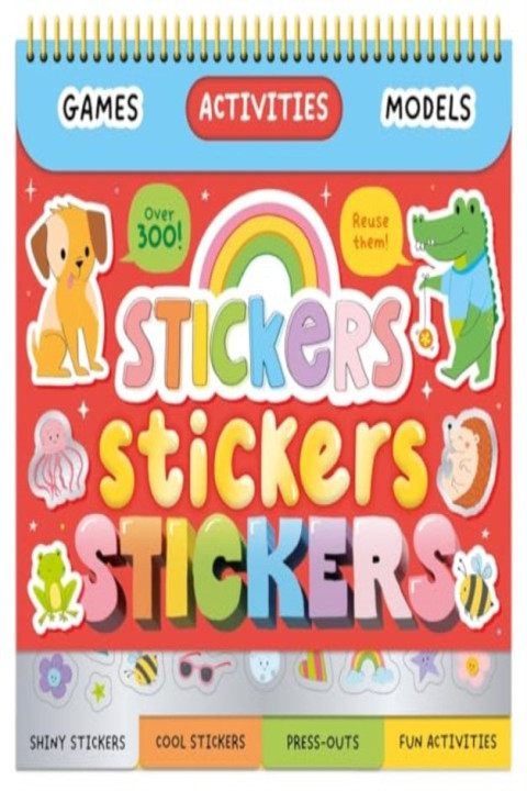 Omslag: Stickers Stickers Stickers!