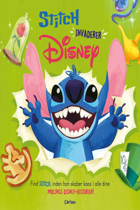 Omslag: Stitch invaderer Disney
