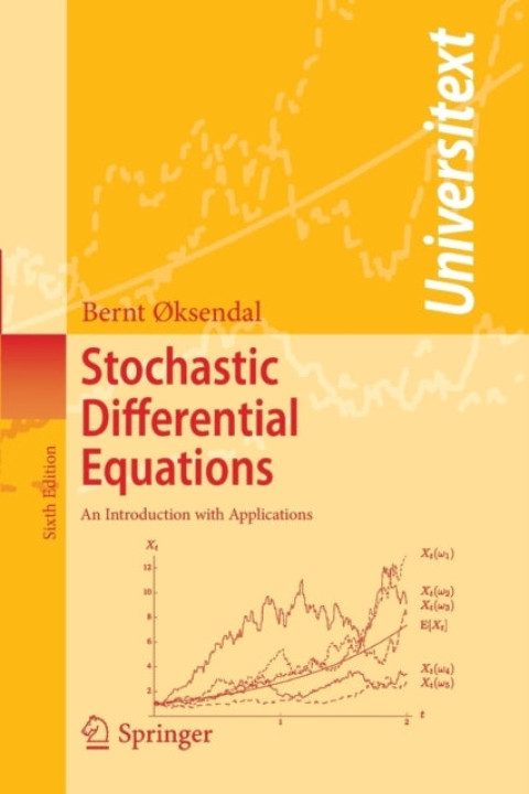Omslag: Stochastic Differential Equations