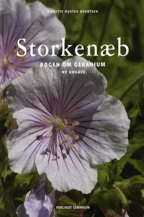 Omslag: Storkenæb - Bogen om Geranium