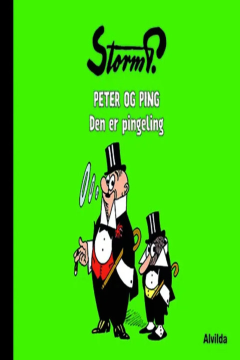 Omslag: Storm P. - Peter og Ping - Den er pingeling