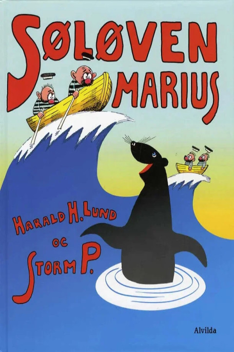 Omslag: Storm P. - Søløven Marius