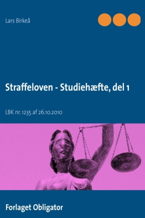 Omslag: Straffeloven - Studiehæfte