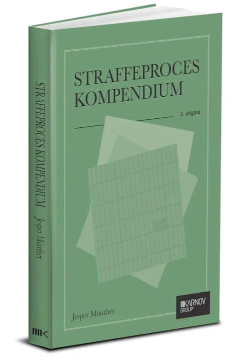 Omslag: Straffeproces - kompendium
