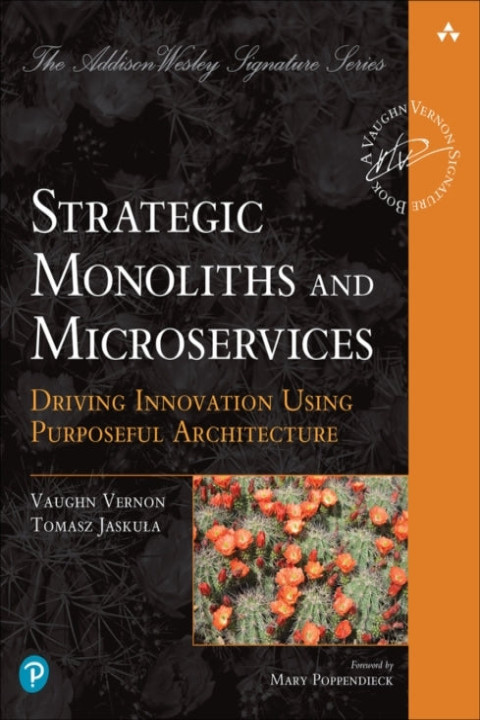 Omslag: Strategic Monoliths and Microservices