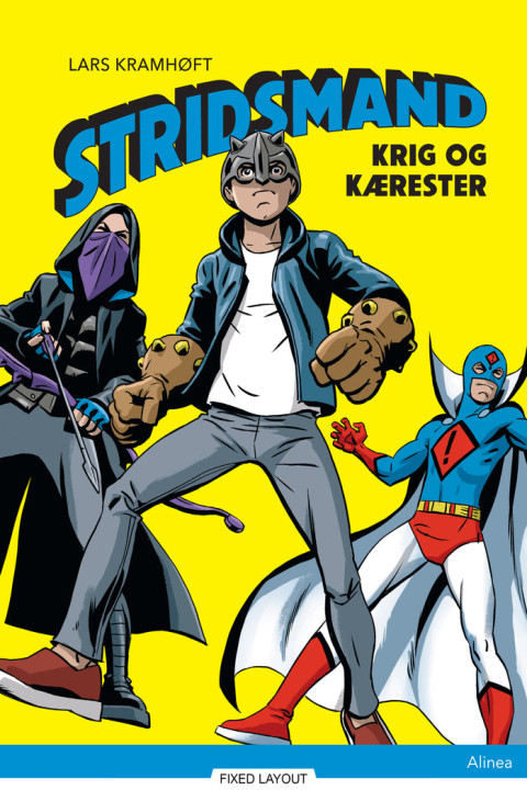 Omslag: Stridsmand, Blå Læseklub