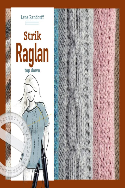 Omslag: Strik Raglan - top down