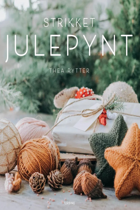 Omslag: Strikket julepynt