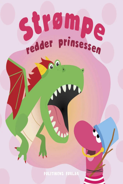 Omslag: Strømpe redder prinsessen