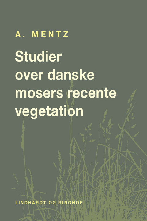 Omslag: Studier over danske mosers recente vegetation