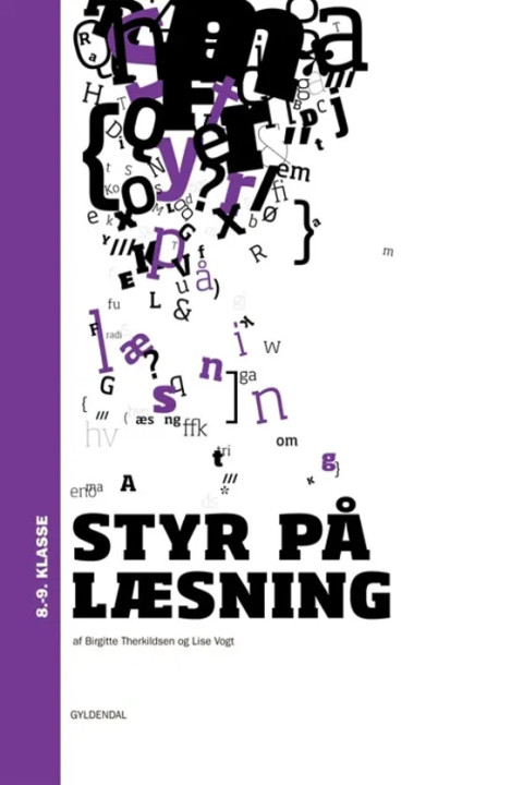 Omslag: Styr på læsning 8.-9. klasse