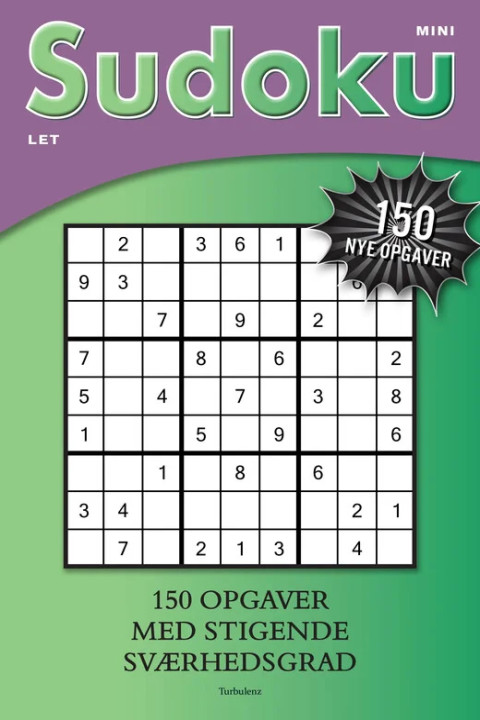 Omslag: Sudoku mini let