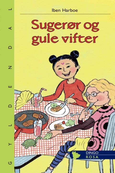Omslag: Sugerør og gule vifter