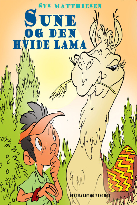 Omslag: Sune og den hvide lama