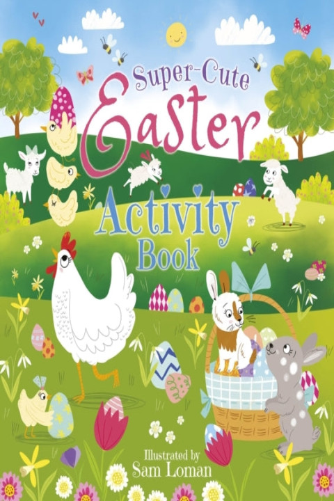 Omslag: SUPER-CUTE EASTER ACTIVITY BOOK.