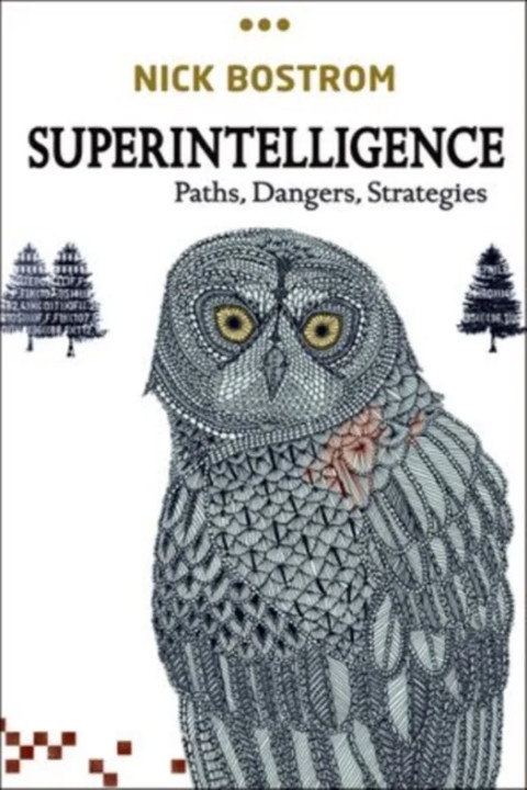 Omslag: Superintelligence - Paths, Dangers, Strategies