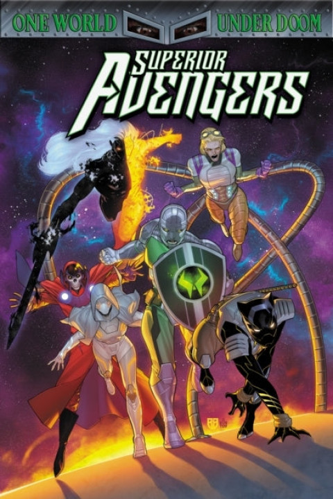 Omslag: Superior Avengers