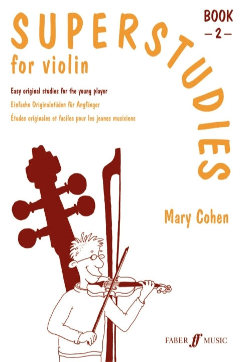 Omslag: Superstudies for Violin