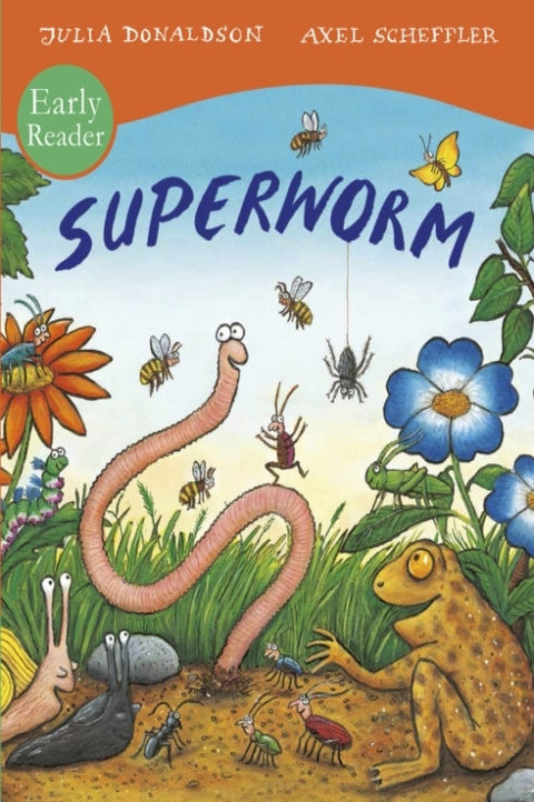 Omslag: Superworm Early Reader