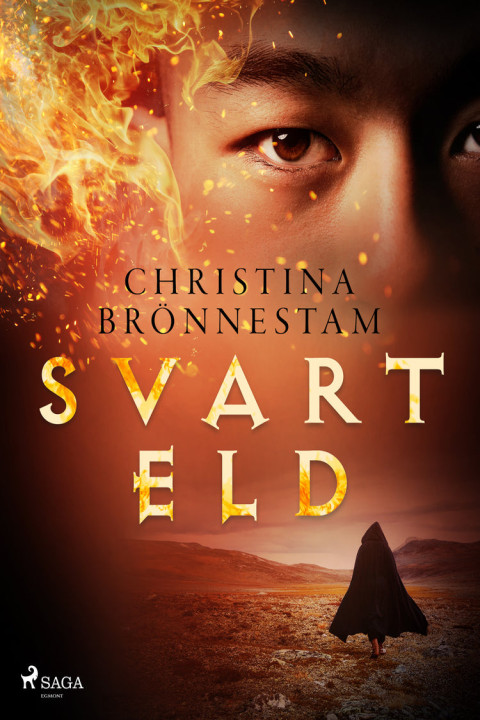 Omslag: Svart eld