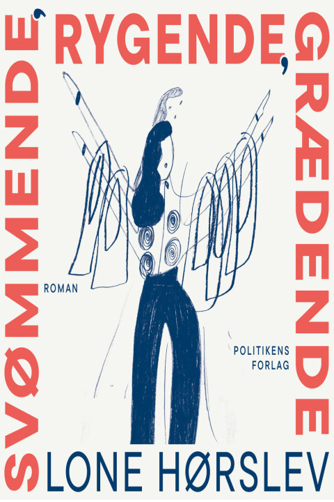 Omslag: Svømmende, rygende, grædende