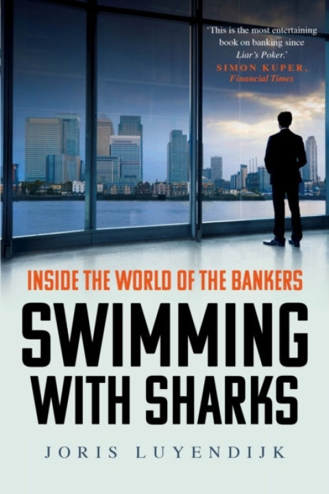Omslag: Swimming With Sharks