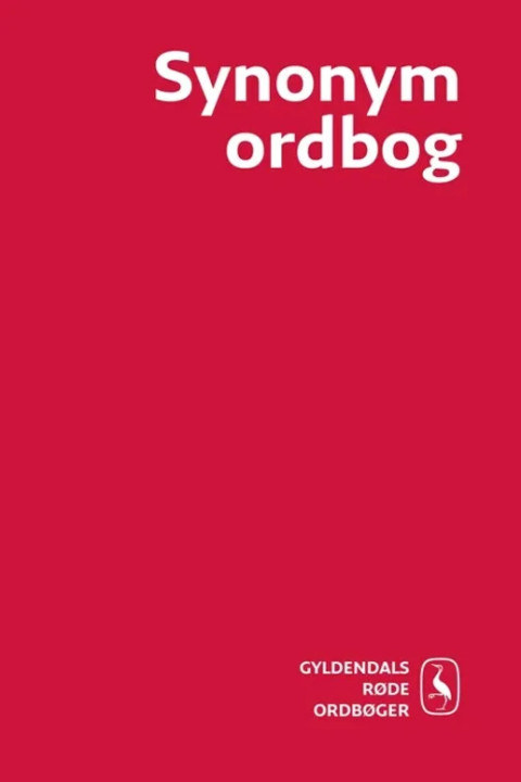 Omslag: Synonymordbog