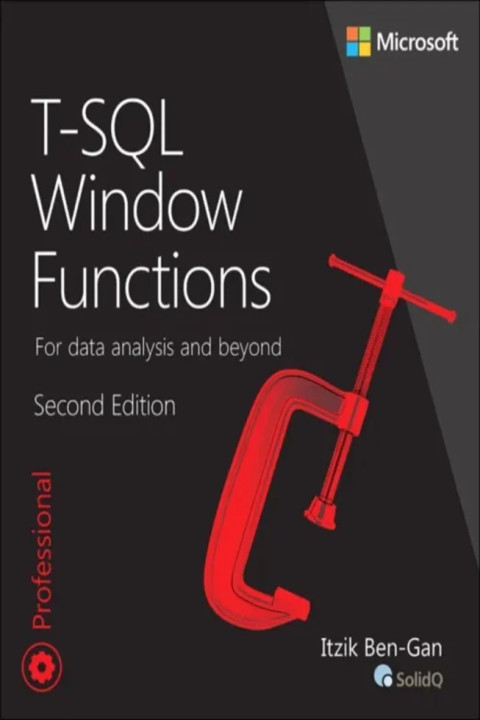Omslag: T-SQL Window Functions - For data analysis and beyond