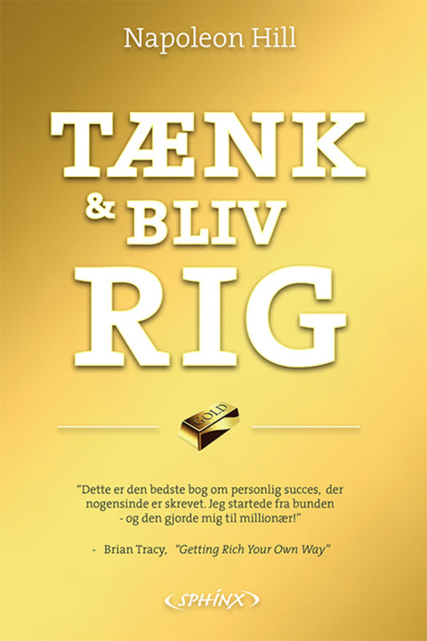 Omslag: Tænk & Bliv Rig