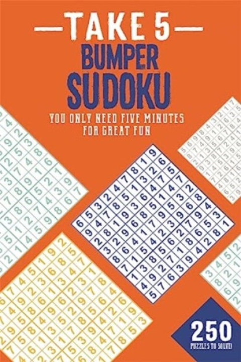 Omslag: Take 5 Bumper Sudoku