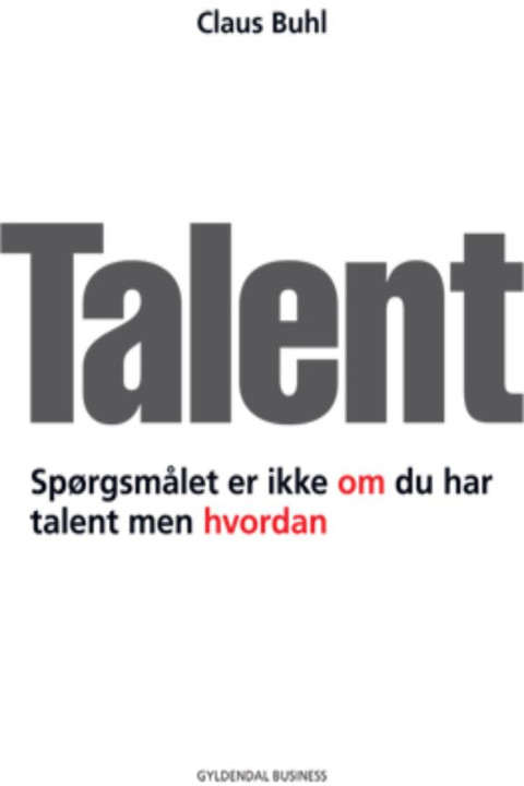 Omslag: Talent