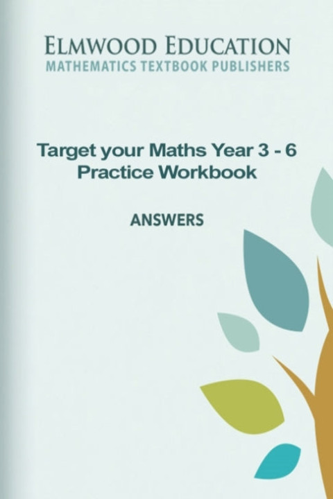 Omslag: Target Your Maths Year 3-6 Practice Workbook Answers