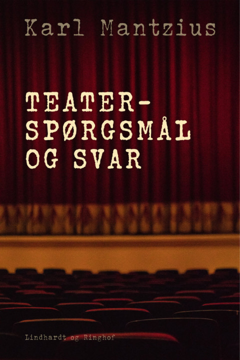Omslag: Teaterspørgsmål og svar
