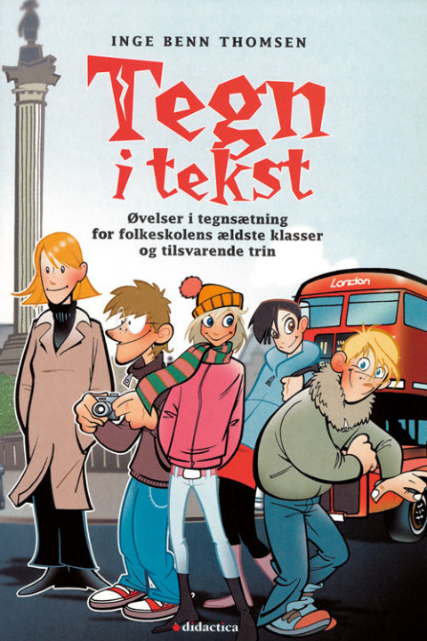 Omslag: Tegn i tekst
