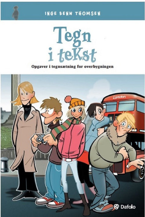 Omslag: Tegn i tekst