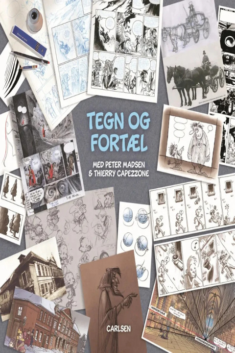 Omslag: Tegn og fortæl