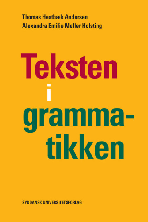 Omslag: Teksten i grammatikken