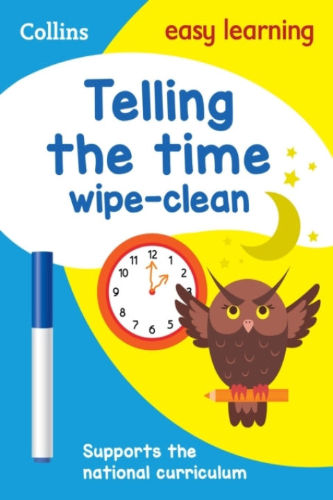 Omslag: Telling the Time Wipe Clean Activity Book