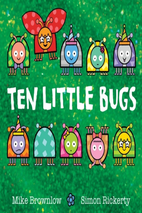 Omslag: Ten Little Bugs