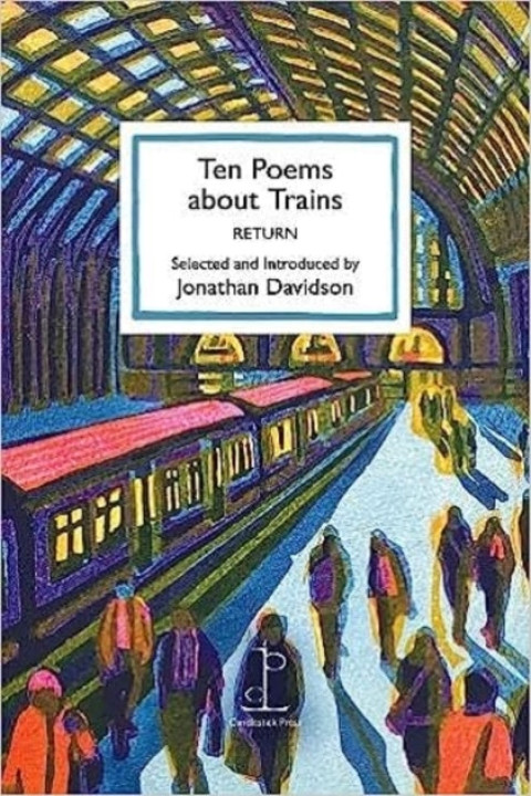 Omslag: Ten Poems About Trainsreturn