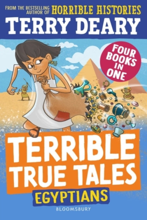 Omslag: Terrible True Tales: Egyptians