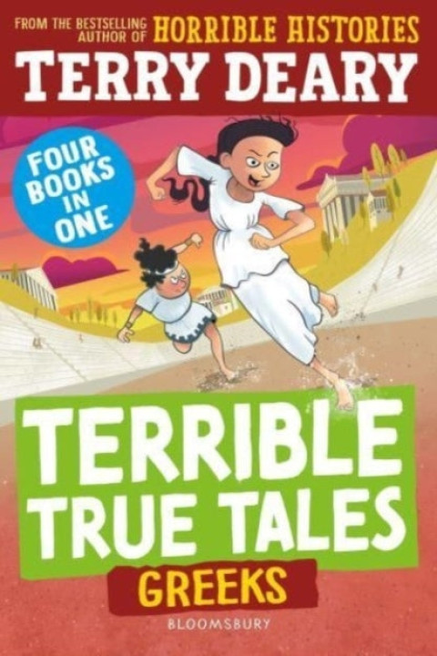 Omslag: Terrible True Tales: Greeks