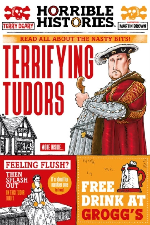 Omslag: Terrifying Tudors
