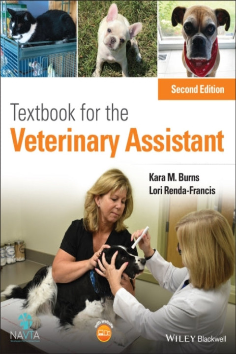 Omslag: Textbook for the Veterinary Assistant