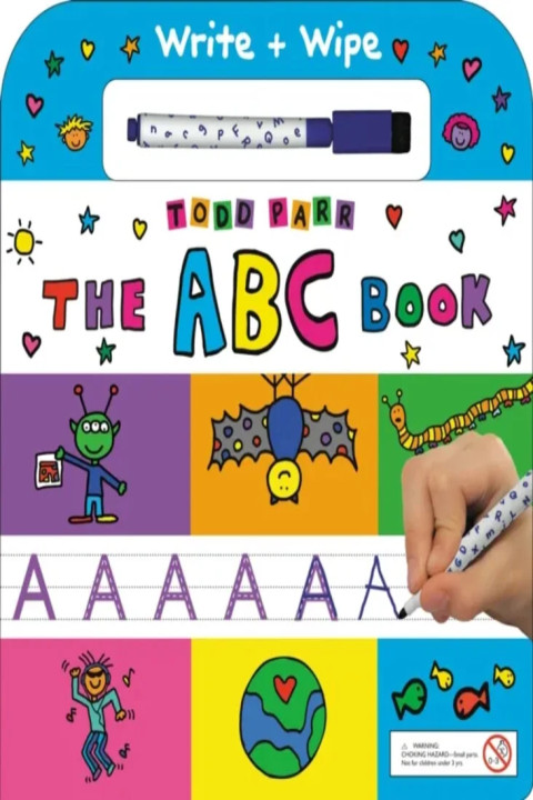 Omslag: The ABC Book - Write + Wipe