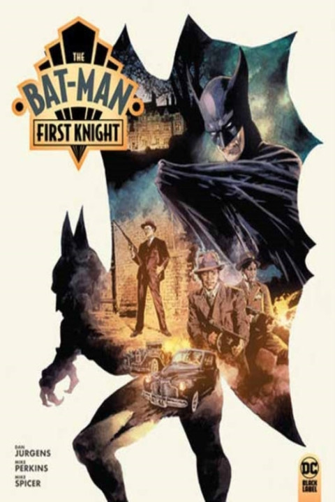 Omslag: The Bat-man: First Knight